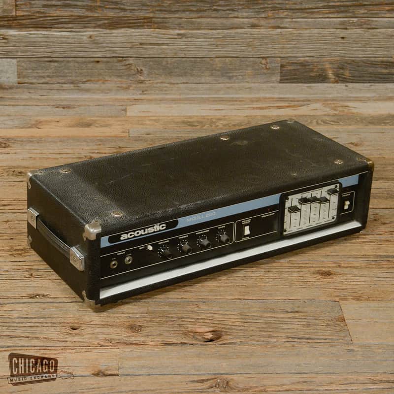 Acoustic Model 220 Solid-State Bass Amp Head USED | Reverb