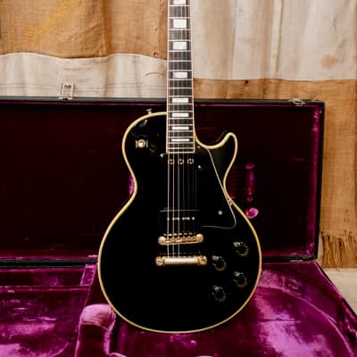 Gibson Les Paul Custom '54 Reissue 1973 - Black image 1