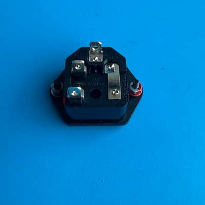 Fender Frontman 15R (PR493) Guitar Amp Part: Power Cord Input Socket w/Fuse image 2