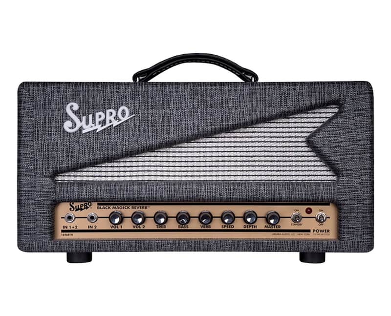Supro 1696RTH Black Magick Reverb Tube Head - Open Box image 1
