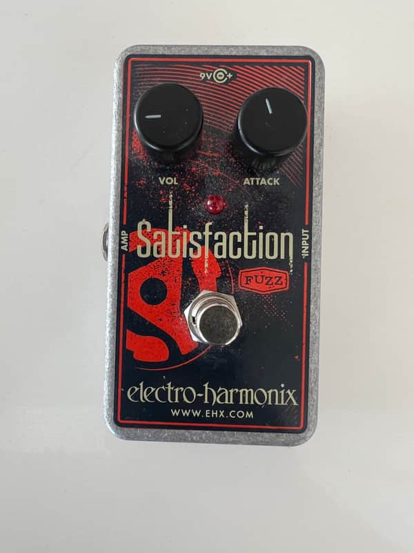 Electro-Harmonix Satisfaction Fuzz 2014 - Present - Blue / Red image 1