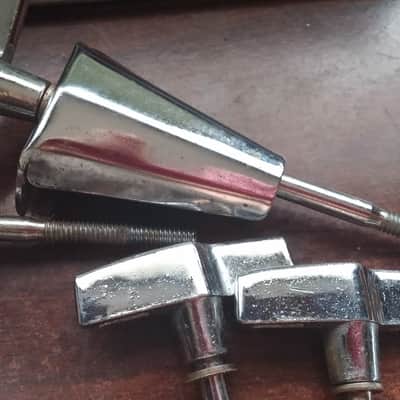 Tama Vintage TRAK Drums SET OF 8 Bass Drum T Rods & Claws Tama Made Japan RARE PARTS 80s image 9