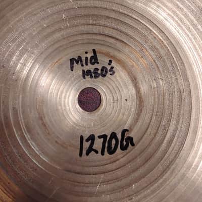Zildjian combo 14" Z Dyno Beat/Avedis Rock (Pair) 1980's image 6