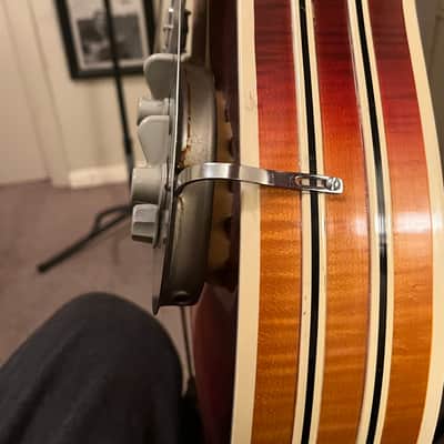 Artur Lang Deluxe custom 1965 - Cherry sunburst image 16