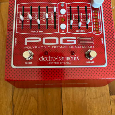 Electro-Harmonix POG2 Polyphonic Octave Generator 2009 - Present - Red / White