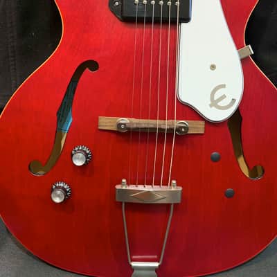 Epiphone Inspired '66 Century upgraded Gibson P90 Pickup Left Handed Guitar image 4