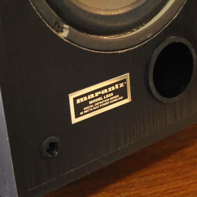 Vintage Marantz LS-25 2-Way Bookshelf Speakers 1980s image 3