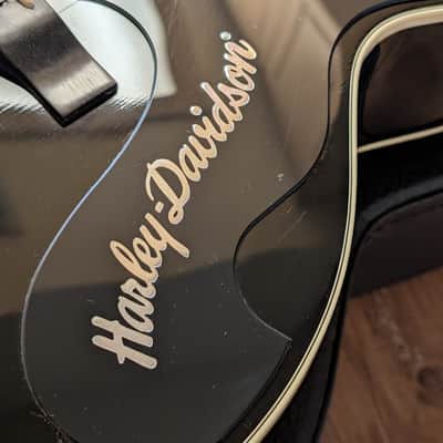 1994 Gibson J-185 Harley Davidson Limited Edition Jumbo Acoustic Guitar #724 EXCELLENT W/OHSC image 7