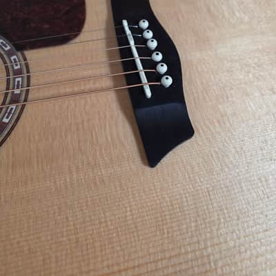 Washburn HJ40SCE Heritage Jumbo with Electronics 2010s - Natural image 7