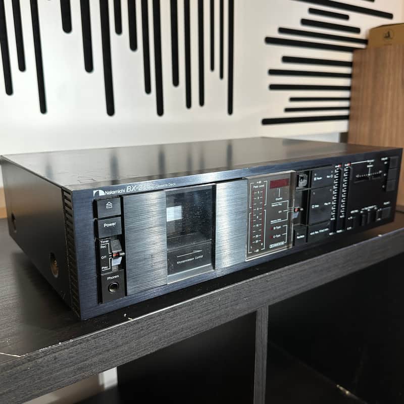 Nakamichi BX-2 2 Head Cassette Single Deck Tape Player Recorder