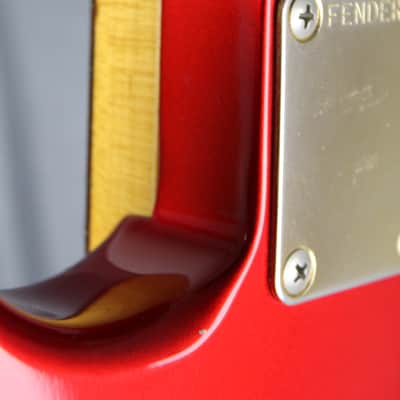 Fender stratocaster ST-62G US 1993 - CAR Candy Apple Red - Japan Import image 8