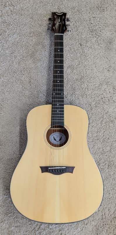 Dean Guitars 6 String Dean AXS Prodigy Acoustic Guitar Pack - Natural Finish image 1