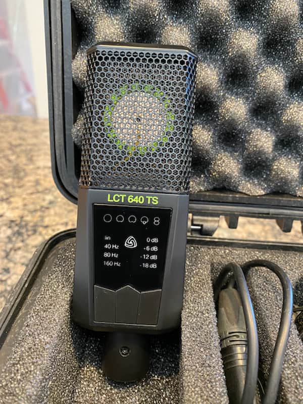 Lewitt LCT-640-TS "Twin System" Dual-Output Large Diaphragm Condenser Microphone 2010s - Black image 1