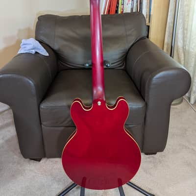 Epiphone Casino Coupe, UPGRADES: Lollars, Gotoh Tuners - Excellent Cond! image 8