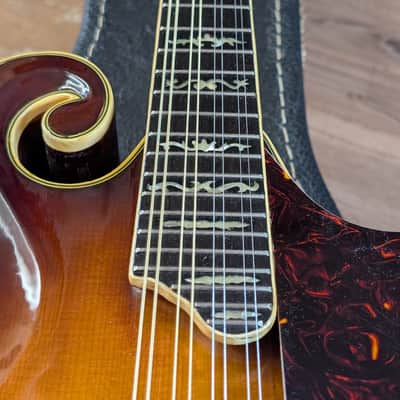 Hondo HM-5 F-Style Mandolin Vintage 1970s Sunburst MIJ W/OSSC Great Condition! image 11