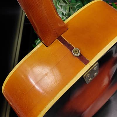 Framus Texan 5/196 Acoustic Guitar - Sunburst West Germany - Vintage 1969 Model image 22