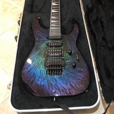 Jackson SL1 Soloist Eerie Dess Swirl | Made In USA 2000 | hardshell case image 1