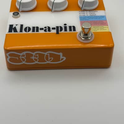 SELLTRONICS Klon-a-pin BIG BOX Candy orange epoxy top image 2