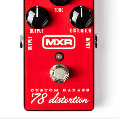 MXR M78 Custom Badass '78 Distortion Pedal - New! image 1