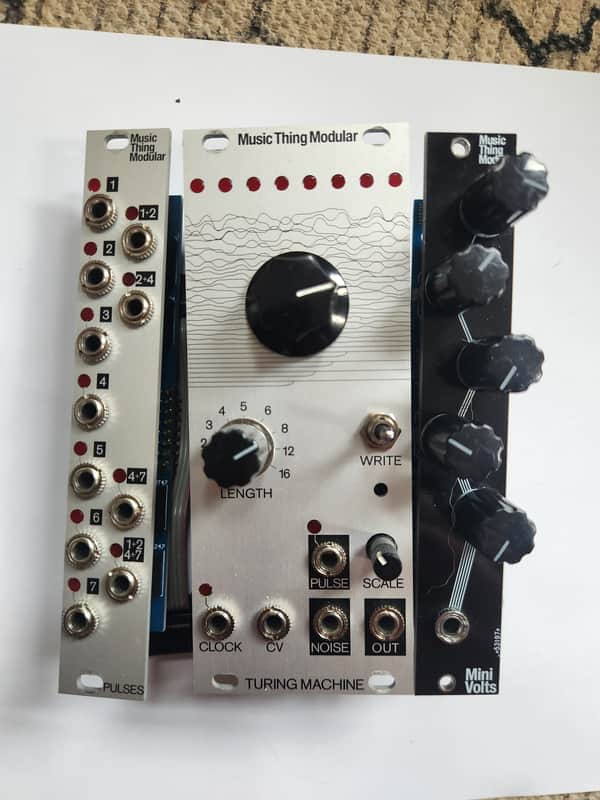 Music Thing Modular Turing Machine with Pulses and Volts expanders image 1