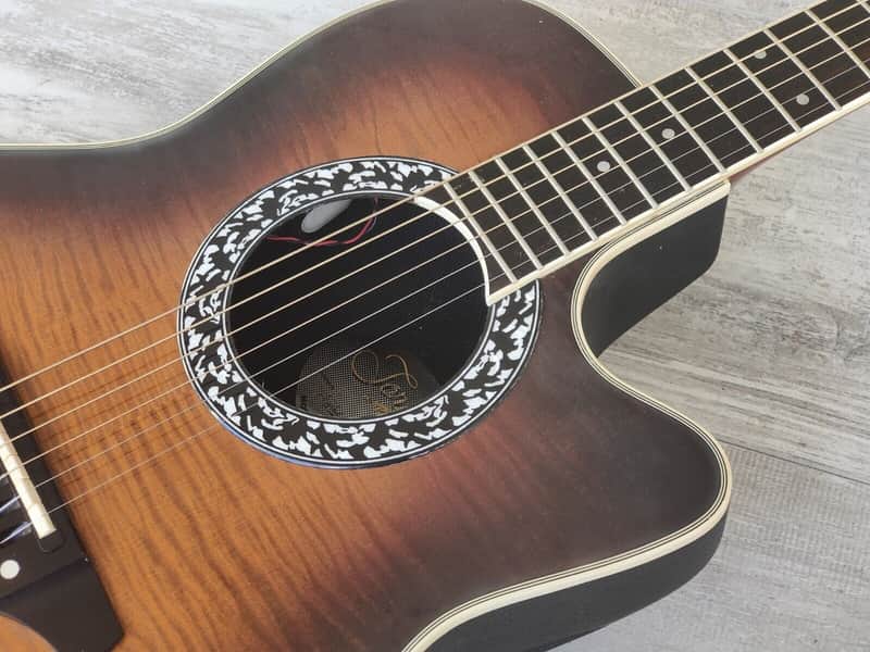 Morris　TornadoZIIII 1990's Morris Japan Tornado Z2 TG Ovation Shaped Acoustic | Reverb