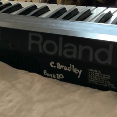 Roland Alpha Juno-1 49-Key Programmable Polyphonic Synthesizer 1985 - 1988 - Black image 3