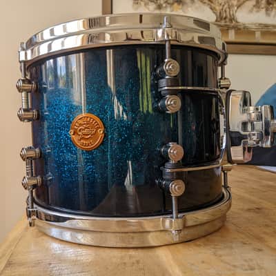 Tom 10*8 Gretsch New Classic Maple Ocean Sparkle Lacquer image 2