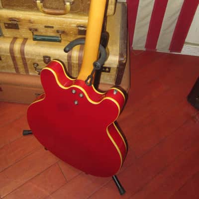 1967 Mosrite Celebrity III Red Plays Great Sounds Killer! image 6
