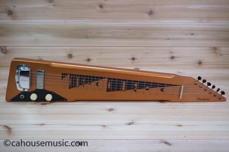 Harmony Vintage 8-String Lap Steel Electric Guitar Used