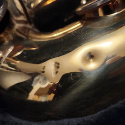 Selmer USA Baritone Saxophone (Eb) Polished Brass 1990s USA image 17