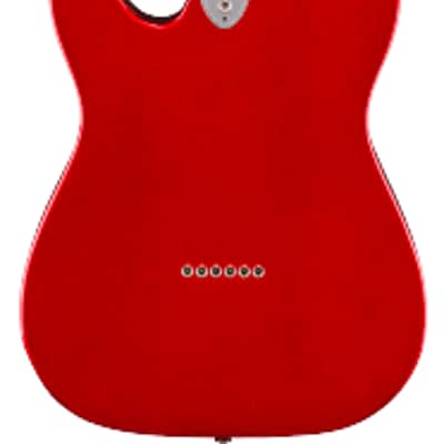 Fender American Vintage II 1972 Telecaster Thinline Electric Guitar. Maple Fingerboard, Candy Apple Red image 3