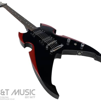 Silvertone PSAP1 Apocalypse KISS Paul Stanley Signature Electric Guitar in Liquid Sparkle Black image 4