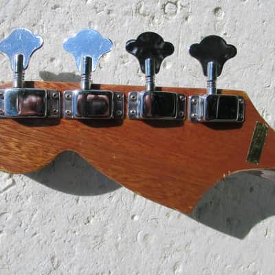 Gem Bass Guitar, 1960's, Japan, Short Scale, Sunburst, Clean image 12