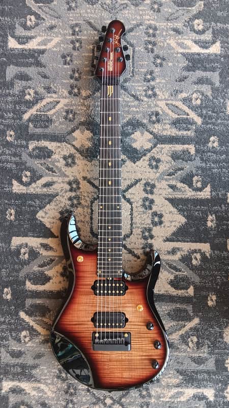 Ernie Ball Music Man John Petrucci Signature 20th Anniversary JP7 2021 - Honey Butter image 1
