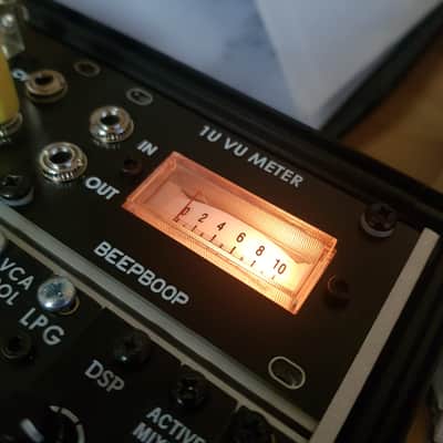 Beepboop Electronics 1U Analogue VU Eurorack Module image 1