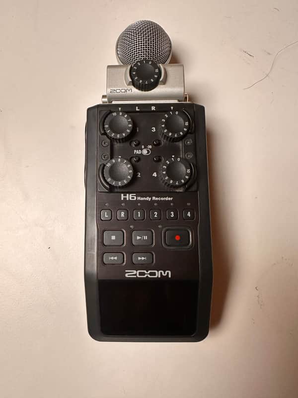 Zoom H6 Handy Recorder 2013 - Black image 1