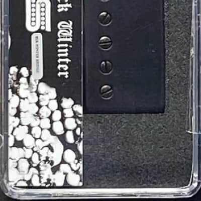 Seymour Duncan Black Winter 7 String Bridge Humbucker Pickup - Matte Black Metal Cover image 1