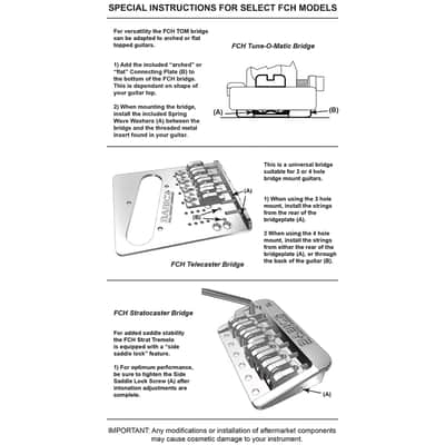 Babicz Full Contact Hardware ORIGINAL SERIES FCH6 TELE STYLE BRIDGE, 6 String, chrome image 7