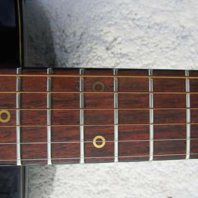 Daion The Year Series 79B Dreadnought Guitar 1979, Japan, Black, Case image 16