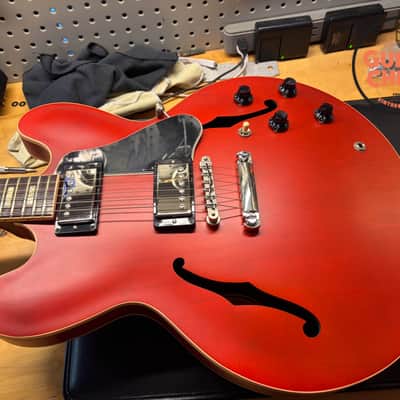 2016 Gibson Memphis ES-335 Satin Cherry w/ OHSC image 14