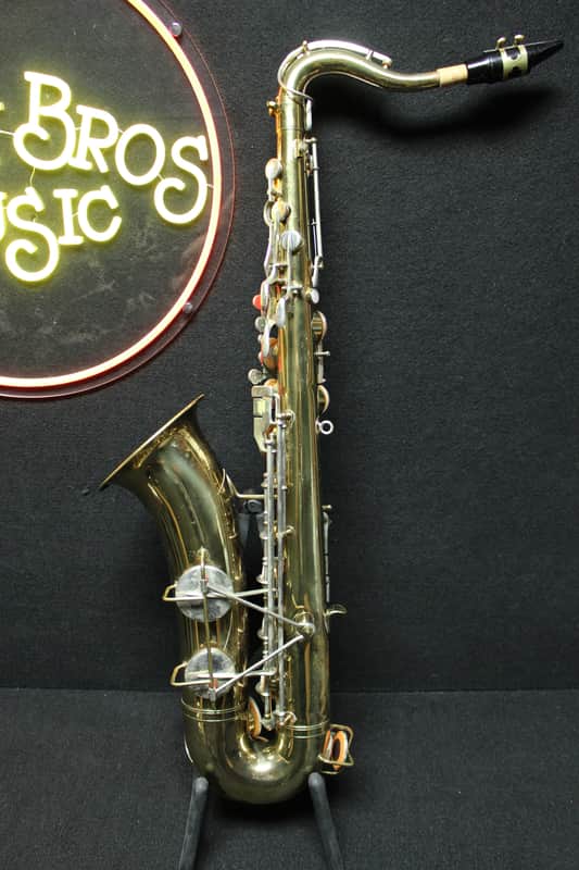 Martin IMPERIAL ELKHART INDIANA TENOR SAXOPHONE 1960'S - BRASS image 1
