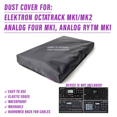 DUST COVER for Elektron Octatrack (Mk1/Mk2) / Analog Four (Mk1) / Analog Rytm (Mk1) image 1