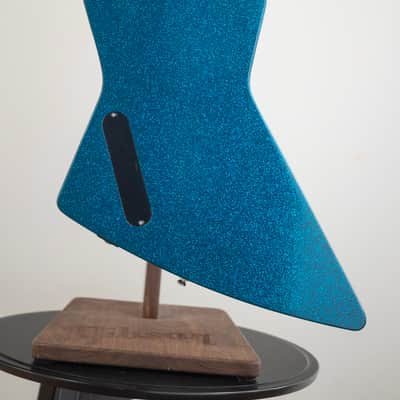 2024 Epiphone Glam Series Explorer - in Brunswick Blue Sparkle image 12