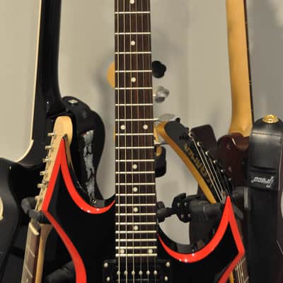 B.C. Rich Warlock Red Bevel Widow -2011 Near Mint with Quality Gig Bag!!! image 5
