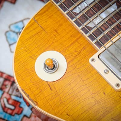 GIBSON USA Custom Shop Collector's Choice #1 Gary Moore Aged/Signed '59 Les Paul Standard Reissue "Butterscotch" (2010) image 8