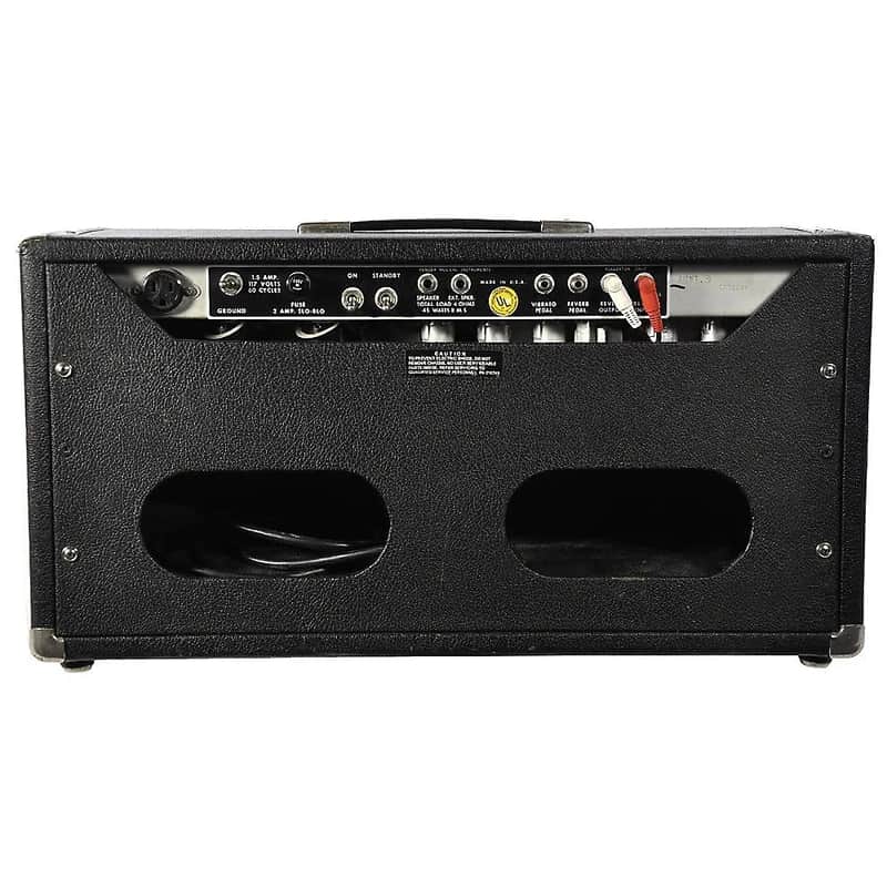 Fender Bandmaster Reverb 2-Channel 40-Watt Guitar Amp Head 1970 - 1975 image 2