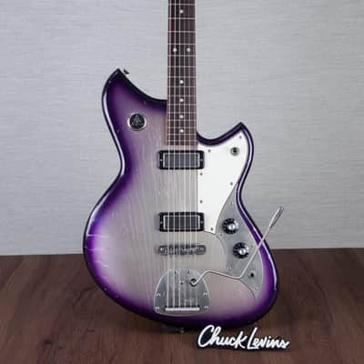 Novo Guitars Serus J Baritone Electric Guitar - Purple Stanger Burst - #251350 image 1