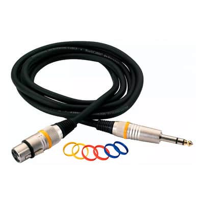 Braided 1/4 Inch Extension Cable 6 Ft (1/4 TRS To 1/4 Inch Male To - View #7