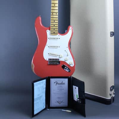 2024 Fender Custom Shop Limited Edition '57 Stratocaster Relic Tahitian Coral image 9