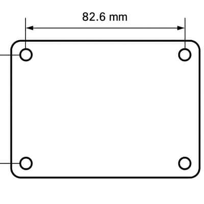 Gretsch Catelina Bass Drum Handmade Cover/Blanking Plate Stainless Steeel image 3